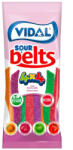 Vidal Sour Belts 4x4 savanyú gumicukor - 90 g