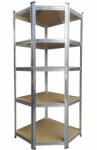 AGA Raft metalic de colț 180x70x40 cm 5 rafturi (MR4603) Raft