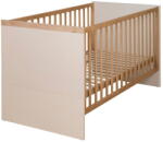 Roba Bézs-natúr színű babaágy állítható magassággal 70x140 cm Jil - Roba