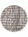 Ted Baker Covor pentru exterior și interior negru/crem rotund ø 200 cm Haringey Crouch - Ted Baker Covor