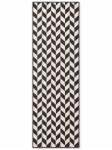 Ted Baker Fekete-krémszínű kültéri-beltéri futószőnyeg 80x200 cm Haringey Terrick - Ted Baker