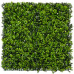  GreenWall Mesterséges Növényfal Panel, 1 m2 (Clover) | Gondozásmentes Zöldfal Kültérre és Beltérre - UV-stabil