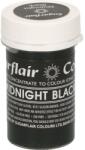 Sugarflair Colours Zselés ételfesték Midnight Black, pasztell, 25 g - Sugarflair (A323)