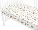  Baby Shop 60*120 cm pamut, gumis lepedő - bézs kacsa