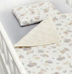 Scamp velvet ágynemű garnitúra 75x100 cm - Cloud Coala Vanilla