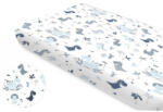  Baby Shop pamut, gumis lepedő 70*140 cm - Dinó