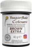 Sugarflair Colours Gélfesték extra brown 42 g - Sugarflair (C106)