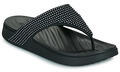 Crocs Lábujjközös papucsok GETAWAY GEMS TRIANGLE FLIP Fekete 36 / 37