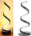 Malatec LED spirál éjszakai lámpa - Dekoratív asztali lámpa a hálószobába