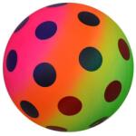  140mm Neon Szivárványos Pöttyös labda (10511)