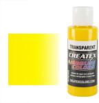 CreateX Colors CreateX 5114 Sárga átlátszó airbrush festék 120ml (CREATEX) (Crea-5114-TY.120)