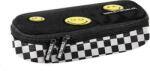 PASO Emoji ovális tolltartó kockás Smiley World - Paso (SM24LJ-013) - iskolataskawebshop