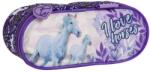 DERFORM Lovas ovális tolltartó - Violet (P1AKO25) - iskolataskawebshop