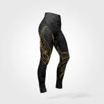 Takoy Panel szabásmintával 36-os méretű Slim fit leggings absztrakt 1, fürdőruha anyagon