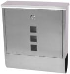 Strend Pro Cutie postala din inox Madison 34x31x10 cm, cu suport pentru ziar (252265)