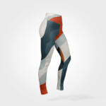 Takoy Panel szabásmintával 38-as méretű Slim fit leggings absztrakt 8, fürdőruha anyagon