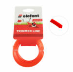 ELEFANT Fir tambur motocoasa patrat 1.3 mm x 15 m, nylon Elefant (7109)