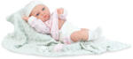 Marina & Pau baba - Vanília illatú pelenkás baba, puha takaróban -38cm (JL23140)