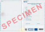  Carte de identitate a vehiculului (CIV) tip RAR - model DZ-VE1001-G01 (CIV-DZ-VE1001-G01)