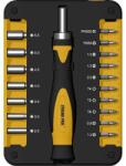 Strend Pro Set biti si capete Strend Pro WT536, 18 piese, cu surubelnita pentru precizie (239666) Surubelnita