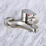 Korman Technik Baterie de baie din inox SUS304 satinat, 2 functii, Korman Technik LY007 (AT1CT-D1OC-RS1S-LY007)