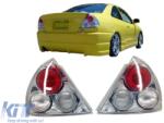 KITT Hátsó lámpák Mitsubishi Mirage Lancer 95-97 Coupe/Sedan hátsó lámpák fekete (TLMILAB)
