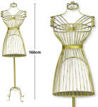  Fém próbababa - arany 160cm - csinaldmagadshop