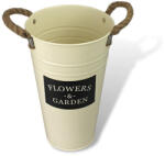  Bádog váza 16x25cm