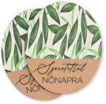  Nyomtatott dekorkarton - Szeretettel Nőnapra 2db ovál tábla - csinaldmagadshop