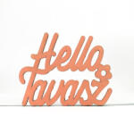  Lazac "Helló Tavasz" felirat 8, 5x11cm - csinaldmagadshop