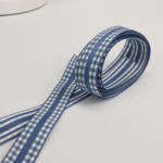  Kétoldalas textil szalag 1, 5cm*2m acélkék - csinaldmagadshop
