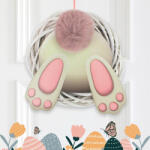  Nyomtatott dekorkarton - Nyuszi popi mályva 20cm - csinaldmagadshop