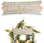  Nyomtatott dekorkarton - Édes Otthon pasztell tábla 7x20cm - csinaldmagadshop