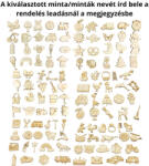  Natúr fa - Ovis jel 5cm 1db - csinaldmagadshop