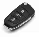  Carcasa cheie briceag Thunder tip Audi, 3 butoane, pentru modul aftermarket (CARC005)