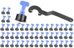 Strend Pro Set nivelare gresie si faianta Strend Pro LS205, cheie + 100 piese, rost 1, 5 mm (2161193)