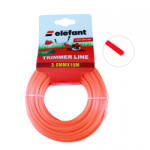 ELEFANT Fir pentru motocoasa Elefant, profil stea, 3 mm x 15 m, nylon rezistent (7122)