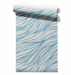  Vlies tapéta Kék Vonalak, tapéta tekercsben, 50cm x 6, 1m (366)