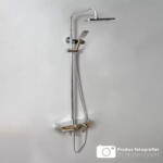 Korman Technik Coloana de dus din alama sanitara, crom lucios, 3 functii - Korman Technik SJG/2450 (AT1CT-D1OC-RS1S-SJG/2450)