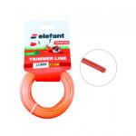 ELEFANT Fir tambur rotund Elefant 2 mm x 15 m, nylon rezistent pentru motocoasa (7103)