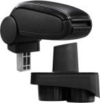  Cotieră pentru VW Polo 4 9N (10.2000-01.2012) negru piele ecologica cu cusatura alba () (AVR-VWPL3H20-N2A)