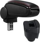  Cotieră pentru Renault Fluence (02.2010-) negru piele ecologica cu cusatura rosie () (AVR-RNFL0920-N2R)