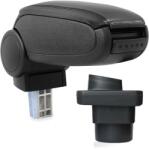  Cotieră pentru Škoda Fabia 1 (08.1999-03.2008) negru piele ecologica () (AVR-SKFB0320-N2)