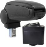  Cotieră pentru VW Polo 5 6R 6C (05.2009-) negru piele ecologică () (AVR-VWPL1120-N2)