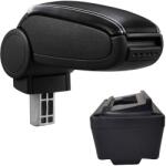  Cotieră pentru Audi A3 8L (09.1996-06.2003) negru piele ecologica cu cusatura alba () (AVR-ADA39620-N2A)