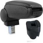  Cotieră pentru Renault Megane 3 (11.2008-) negru piele ecologica () (AVR-RNFL0920-N2)