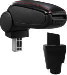  Cotieră pentru Dacia Dokker (2012 - ) negru piele ecologica cu cusatura rosie () (AVR-RNDK1620-N2R)