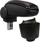  Cotieră pentru Seat Ibiza 4 6J (03.2008-2017) negru piele ecologica cu cusatura rosie () (AVR-STIZ0920-N2R)