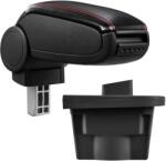  Cotieră pentru Opel Astra J (12.2009-) negru piele ecologica cu cusatura rosie () (AVR-OPAJ0920-N2R)