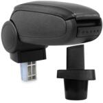  Cotieră pentru Toyota Yaris 2 (01.2005-12.2014) negru piele ecologica () (AVR-TYYS0820-N2)